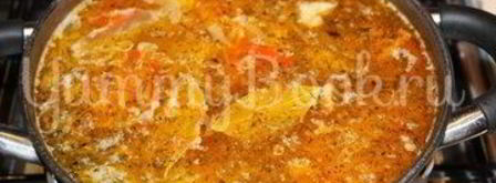 щи из свежей капусты с говядиной. Шаг 21