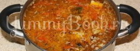 щи из свежей капусты с говядиной. Шаг 22