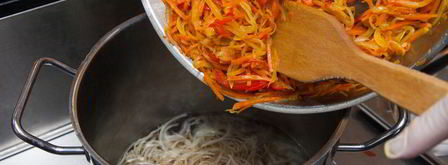 щи из свежей капусты. Шаг 15