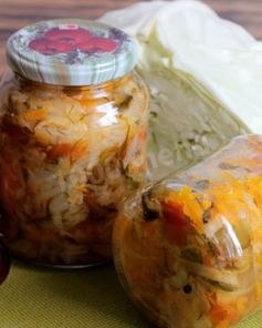 Щи на зиму с капустой