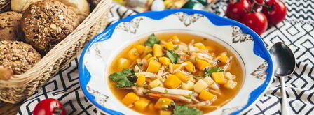 щи постные с тыквой. Шаг 8