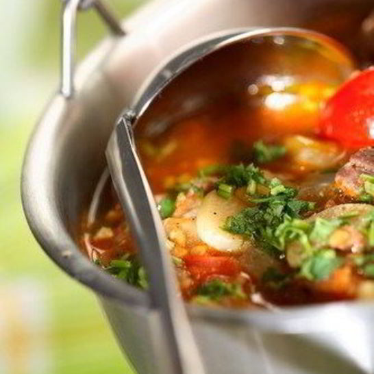 Рецепт щей рыбных с орехами