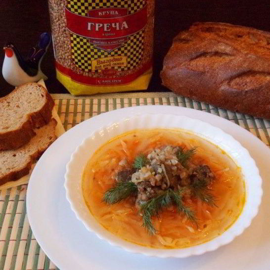 Рецепт щей с гречкой и печенкой