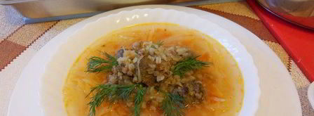 щи с гречкой и печенкой. Шаг 24