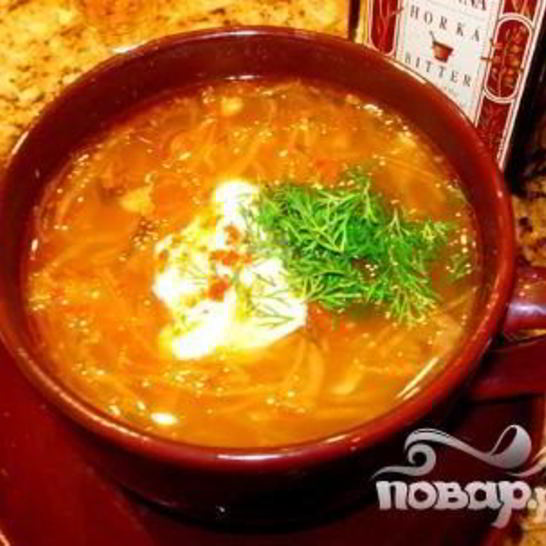 Рецепт щей с кислой капустой и мясом