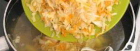 щи с кислой капустой и мясом. Шаг 10