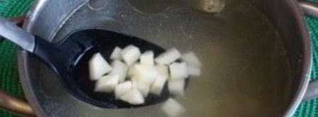 щи с консервированной фасолью. Шаг 3