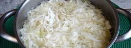 щи с консервированной фасолью. Шаг 4