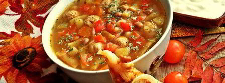 щи сборные с фасолью и фрикадельками. Шаг 18