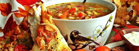 щи сборные с фасолью и фрикадельками. Шаг 19