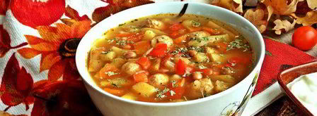 щи сборные с фасолью и фрикадельками. Шаг 20