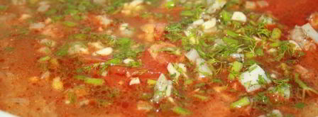 щи со свежей капустой, индейкой и острыми колбасками. Шаг 9