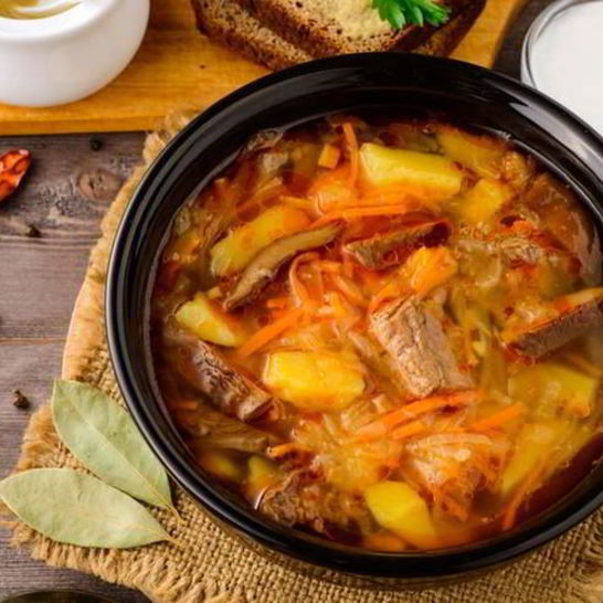 Рецепт щей со свежими грибами