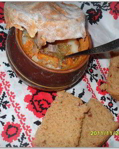 Щи в горшочках