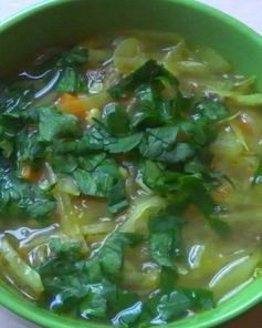 Уральские щи с перловой крупой