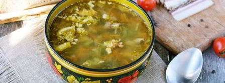 зеленые щи из кисленицы. Шаг 18