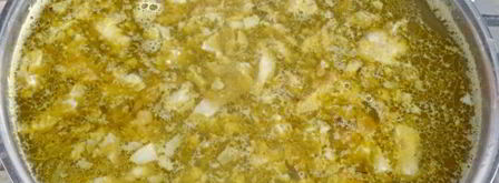 зеленые щи из кисленицы. Шаг 17