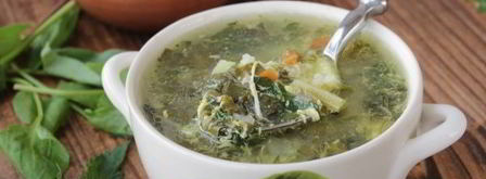 зеленые щи с крапивой и щавелем. Шаг 11