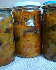 Грибная солянка из груздей на зиму