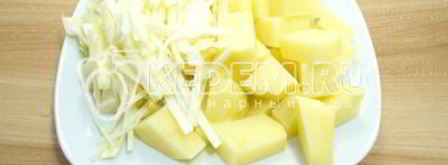 грибная солянка в горшочке. Шаг 4