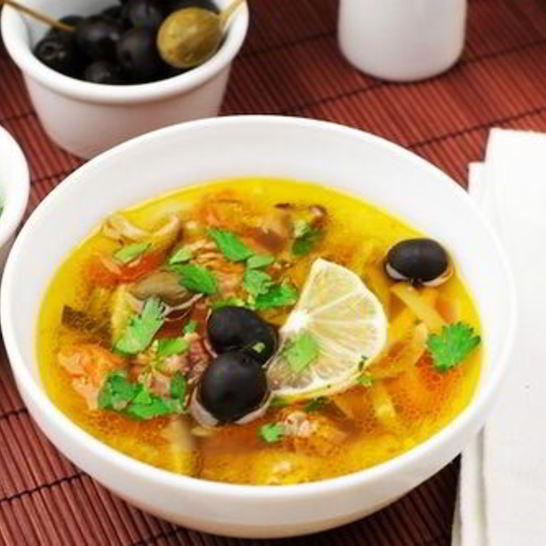 Рецепт грибной солянки в мультиварке редмонда