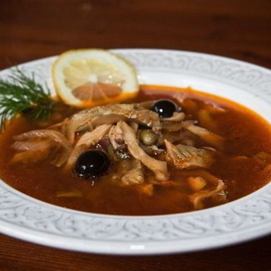 Рецепт грибной солянки в мультиварке