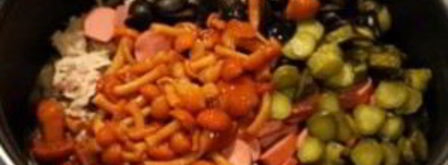 мясная солянка в мультиварке. Шаг 10