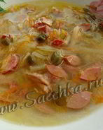 Мясная солянка