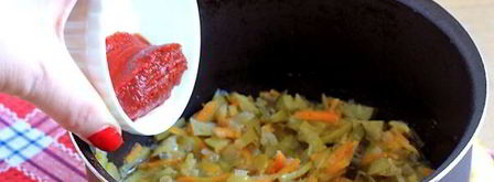 постная солянка с грибами. Шаг 9