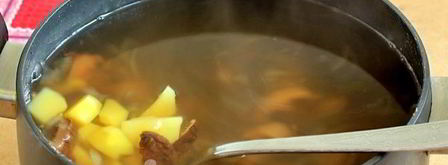 постная солянка с грибами. Шаг 10