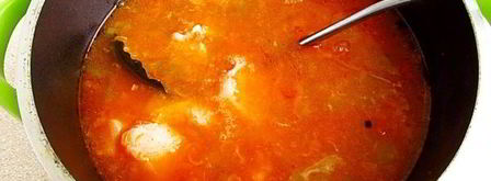 рыбная солянка трактирная. Шаг 13