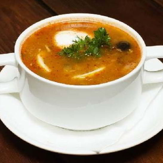 Рецепт сборной грибной солянки