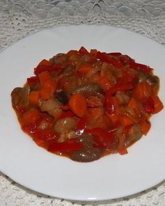 Солянка грибная на зиму с томатной пастой