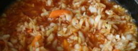 солянка из квашеной капусты с мясом. Шаг 5