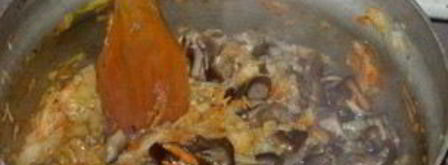 солянка из опят с капустой. Шаг 6