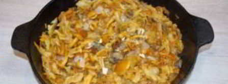 солянка из опят. Шаг 7