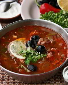 Солянка мясная по-старорусски