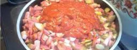 солянка мясная сборная. Шаг 5