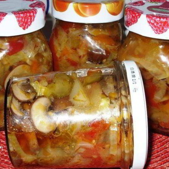 Рецепт солянки овощной