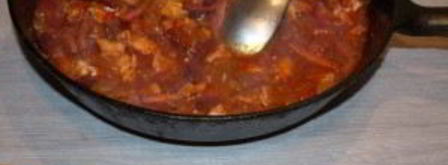 солянка с курицей и колбасой. Шаг 8