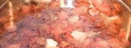 солянка с маслинами и колбасой. Шаг 6