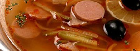 солянка сборная мясная с ветчиной. Шаг 3