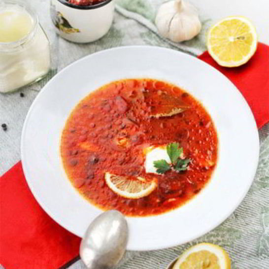 Рецепт солянки сборной мясной