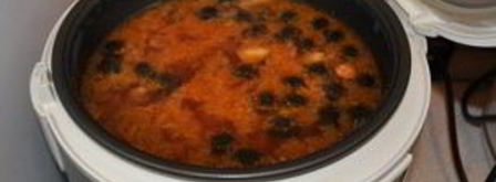 солянка в мультиварке панасоник. Шаг 3