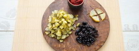 вегетарианская грибная солянка. Шаг 11