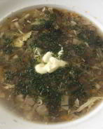 Суп грибной походный