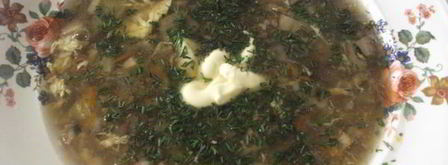 суп грибной походный. Шаг 11