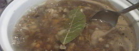 суп грибной походный. Шаг 7