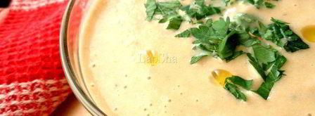 суп из баклажана с запеченными томатами. Шаг 6