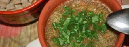 суп из белых грибов с вермишелью. Шаг 6